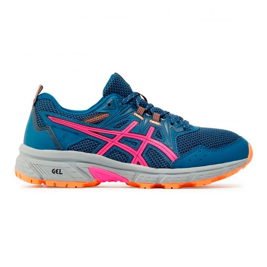 Imagen 0 de 4 de Zapatillas Asics Gel Venture 8-MARINO/FUCSIA/NARANJA
