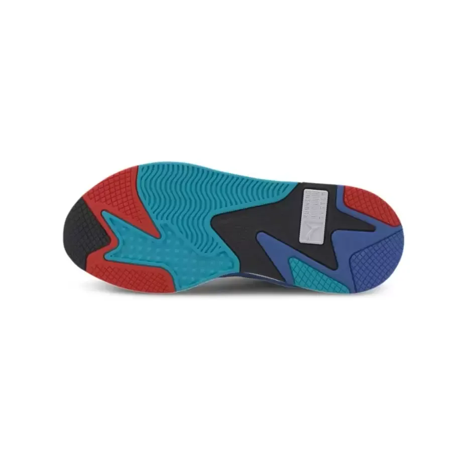 Imagen 2 de 5 de Zapatillas Puma Rs X Puzzle-BLANCO/AZUL/ROJO
