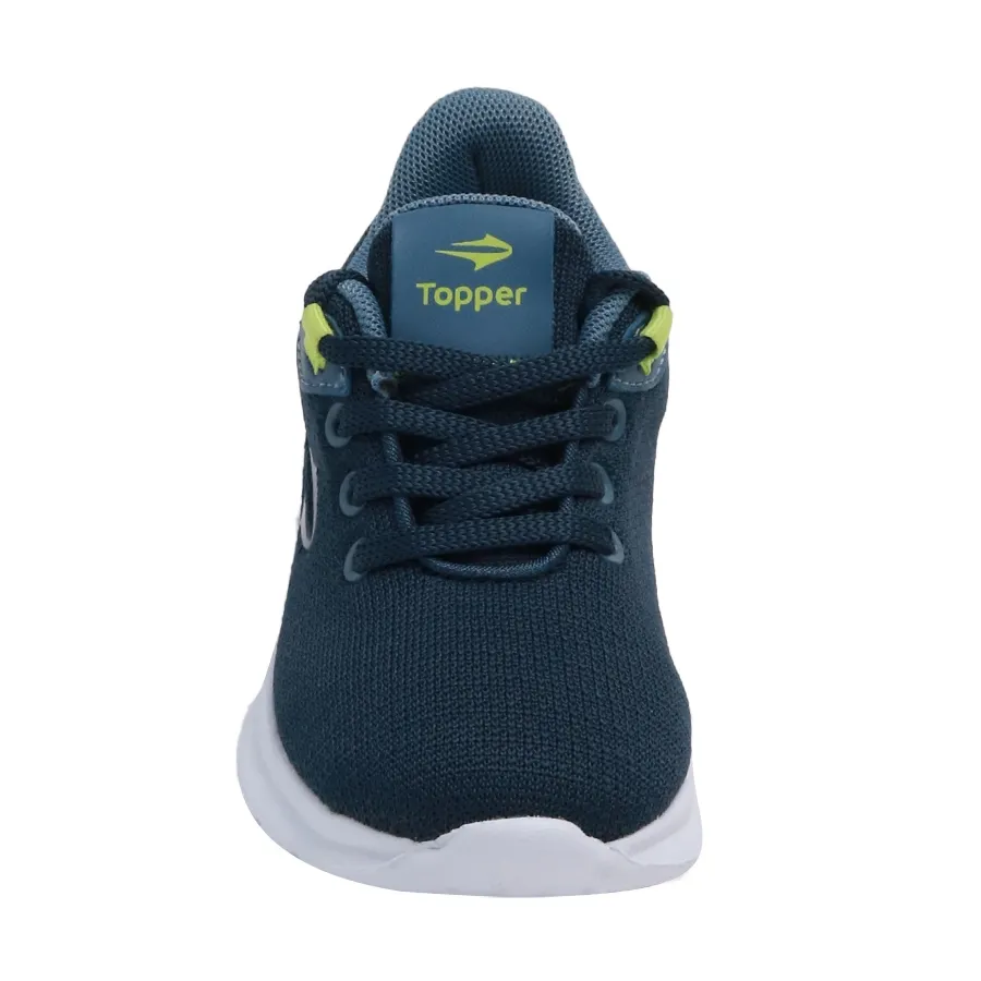 Imagen 2 de 5 de Zapatillas Topper Lambi Kids-AZUL/VERDE