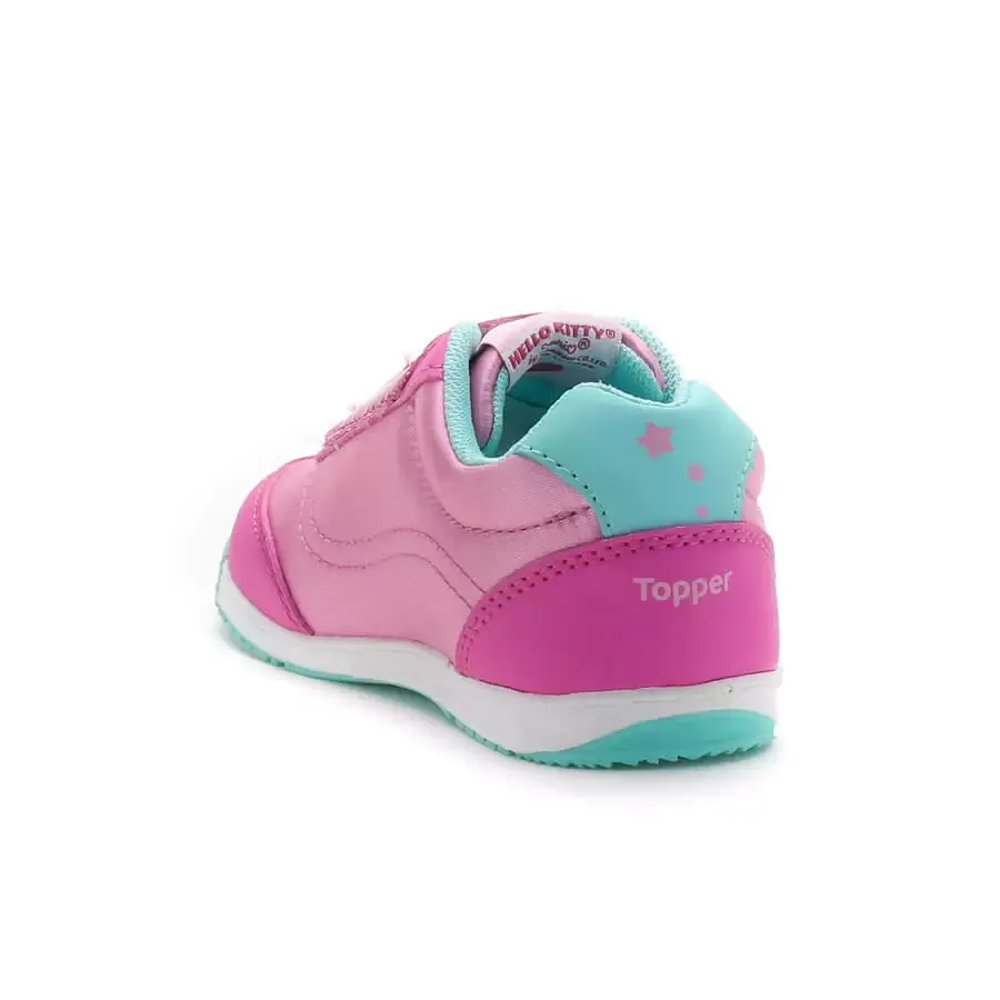 Imagen 2 de 5 de Zapatillas Topper Run Retro Kitty Iv Unicornio-ROSA/AQUA