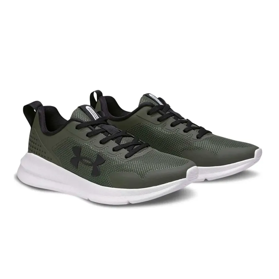 Imagen 1 de 5 de Zapatillas Under Armour Charged Essential Se-VERDE OLIVA/NEGRO