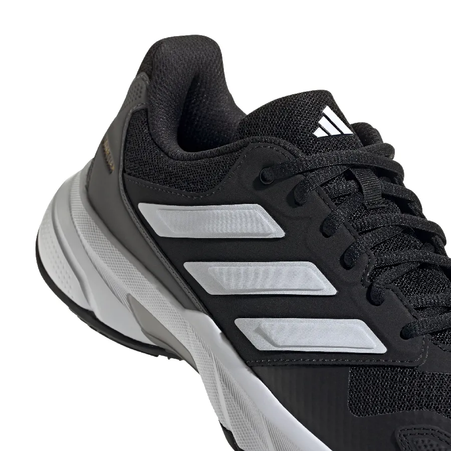 Imagen 5 de 7 de Zapatillas adidas Courtjam Control 3-NEGRO/BLANCO/GRIS