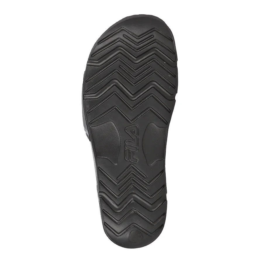 Imagen 4 de 5 de Ojotas Fila Drifter Stripes-NEGRO/GRIS