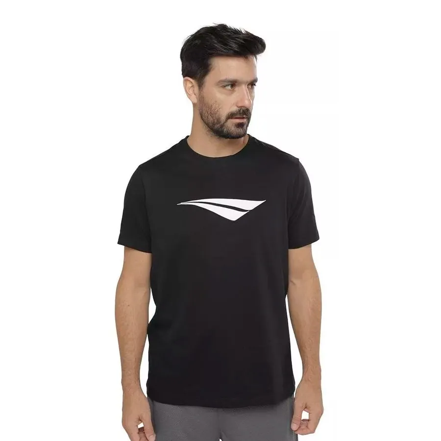 Imagen 0 de 3 de Remera Penalty Algodón Logo-NEGRO