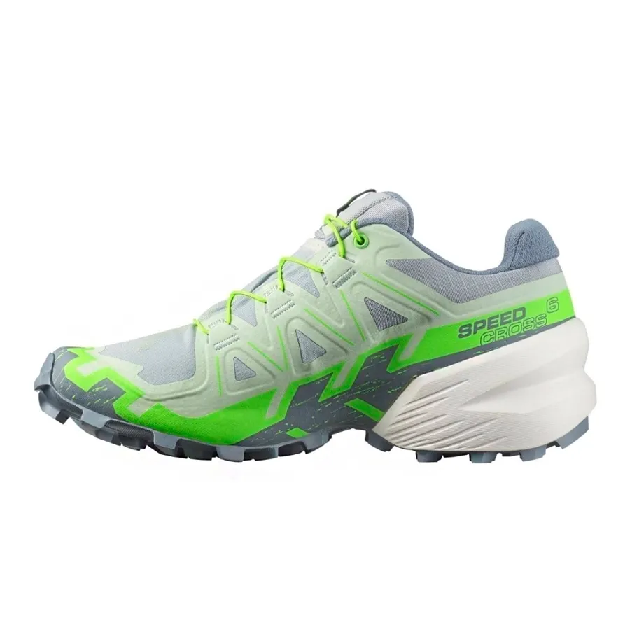 Imagen 2 de 6 de Zapatillas Salomon Speedcross 6-VERDE/GRIS/NEGRO