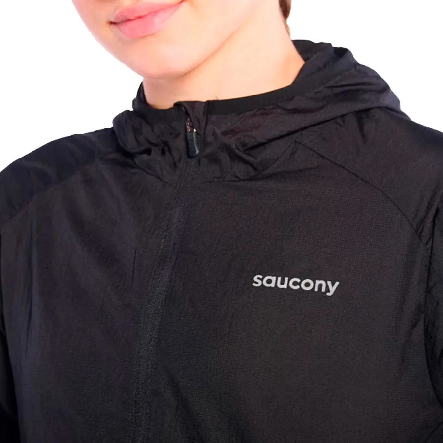 Imagen 4 de 10 de Campera Saucony Triumph Packaway-NEGRO