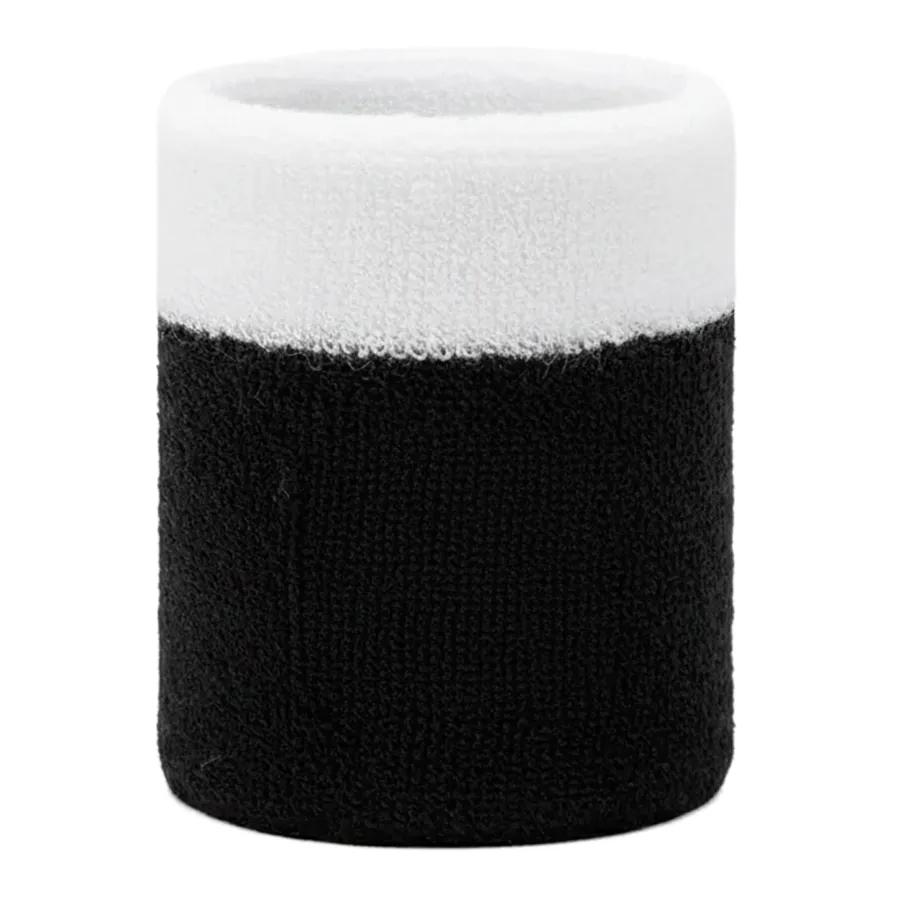 Imagen 2 de 3 de Muñequera Fila Sport Style Club-NEGRO/BLANCO