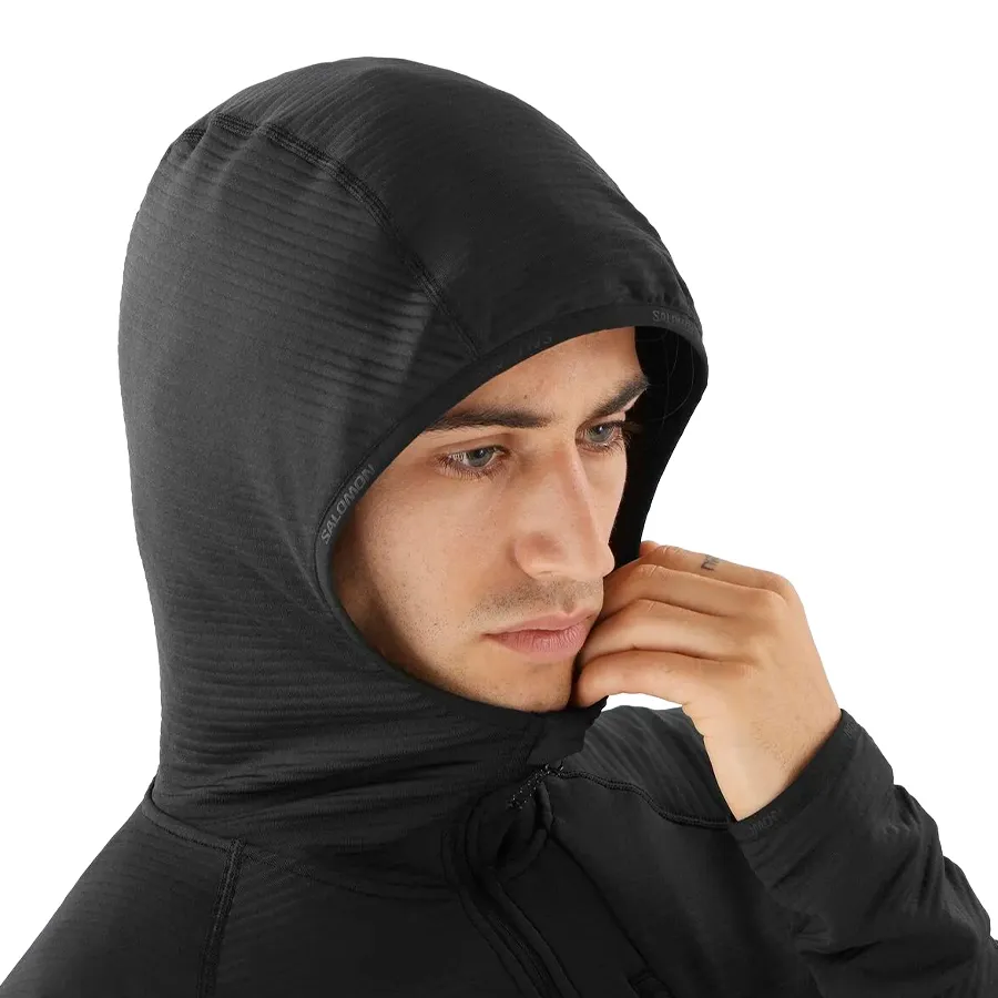 Imagen 5 de 7 de Campera Salomon Essential Lightwarm-NEGRO