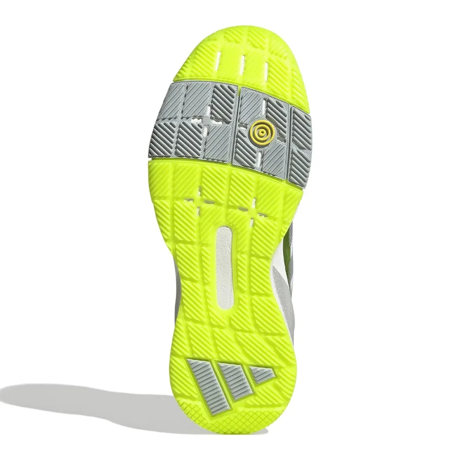 Imagen 5 de 8 de Zapatillas adidas Crazyquick Ls-PLATA/VERDE FLUOR