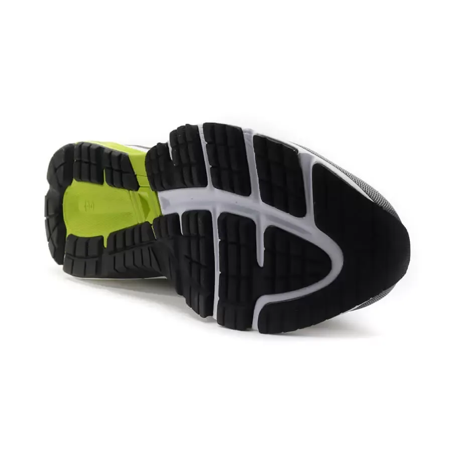 Imagen 2 de 5 de Zapatillas Asics Gt 1000 7-GRIS/NEGRO/LIMA