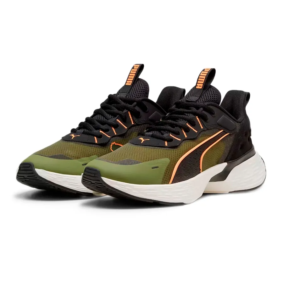 Imagen 2 de 6 de Zapatillas Puma Softride Sway-NEGRO/OLIVA