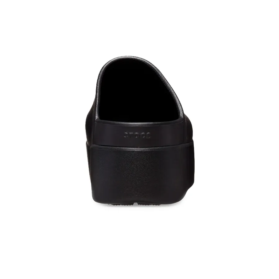 Imagen 3 de 6 de Sandalias Crocs Dylan Plarform Clog-NEGRO