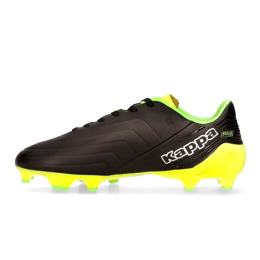 Imagen 3 de 5 de Botines Kappa Player Mid Fg-NEGRO/AMARILLO FLUOR