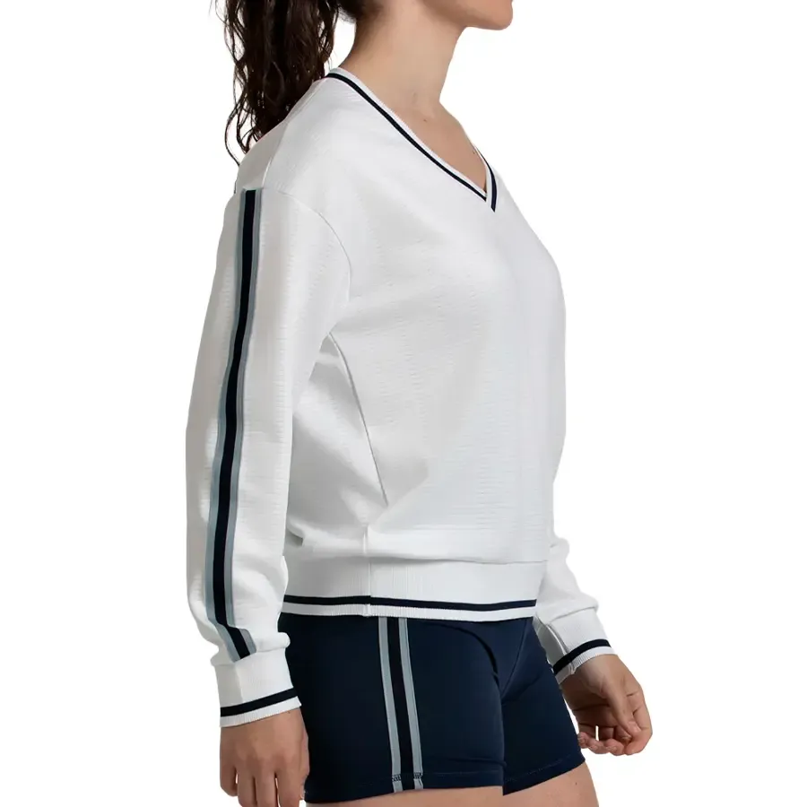 Imagen 1 de 4 de Buzo Bullpadel Traiser-HUESO