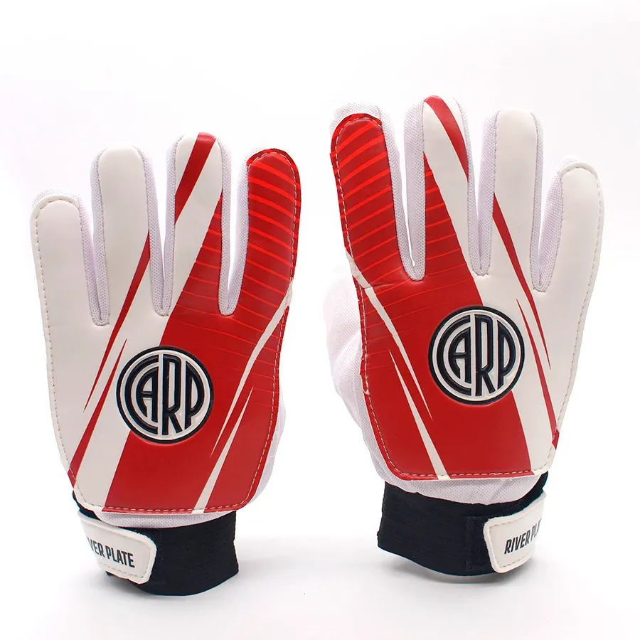 Imagen 1 de 6 de Guantes DRB Guante Arquero Estadios 24 River-BLANCO/ROJO