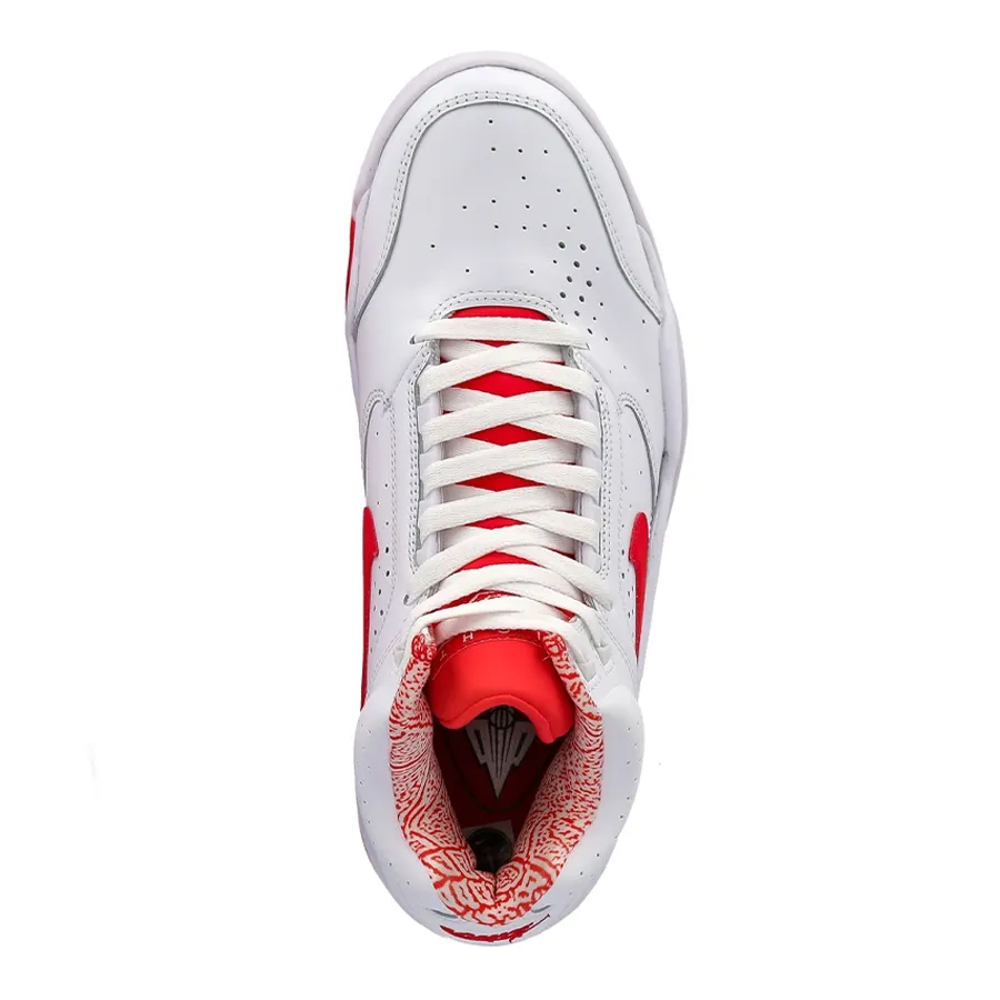 Imagen 3 de 6 de Zapatillas Nike Air Flight Lite Mid-BLANCO/ROJO