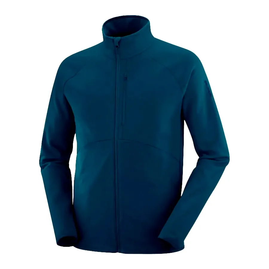 Imagen 0 de 1 de Campera Salomon Nacvery FZ-PETROLEO