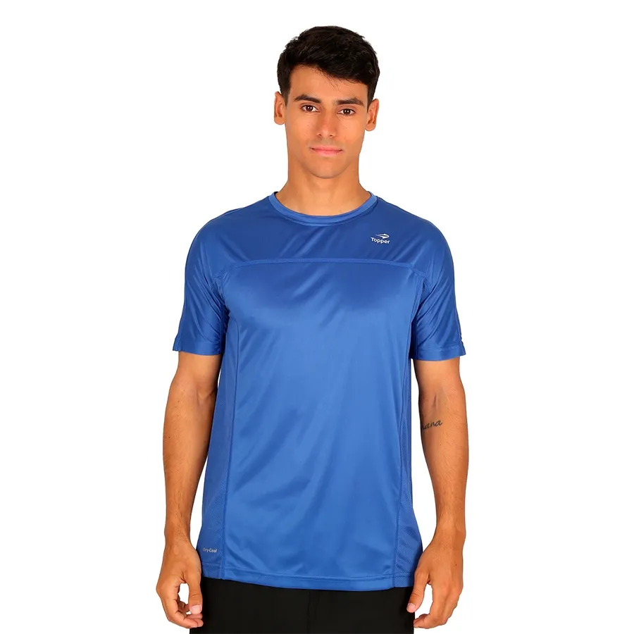 Imagen 0 de 2 de Remera Topper Mesh-AZUL