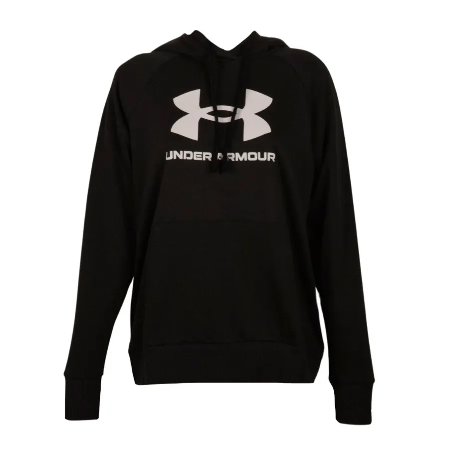 Imagen 0 de 3 de Buzo Under Armour Rival Fleece Big Logo-NEGRO/BLANCO