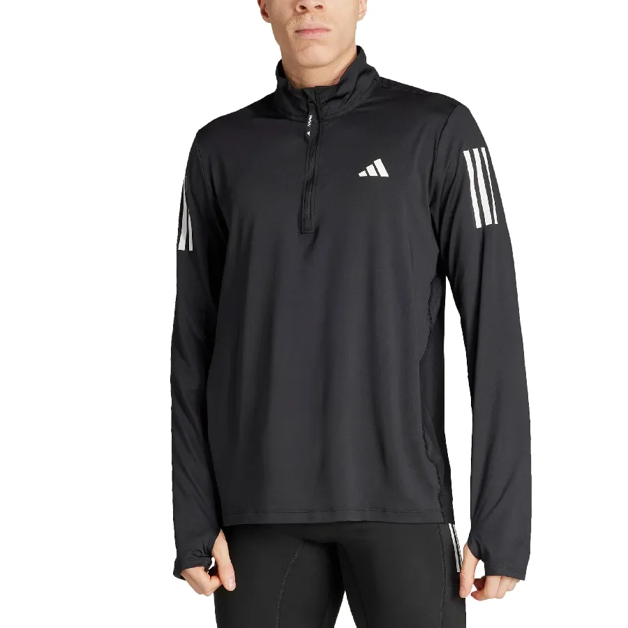 Imagen 2 de 5 de Buzo adidas Own the Run-NEGRO