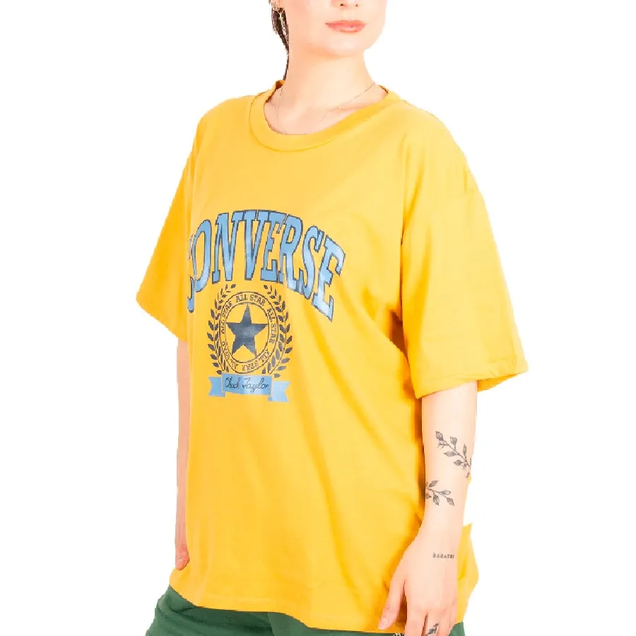 Imagen 1 de 3 de Remera Converse Oversize Logo-MAÍZ