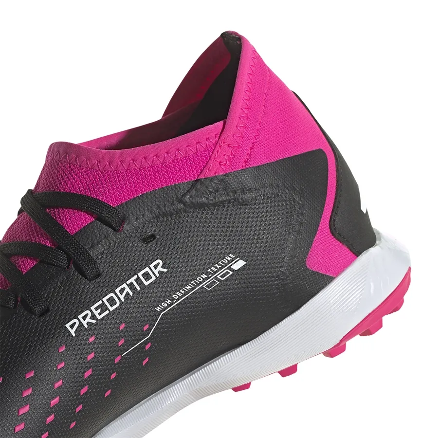 Imagen 4 de 8 de Botines adidas Predator Accuracy.3-NEGRO/BLANCO/FUCSIA