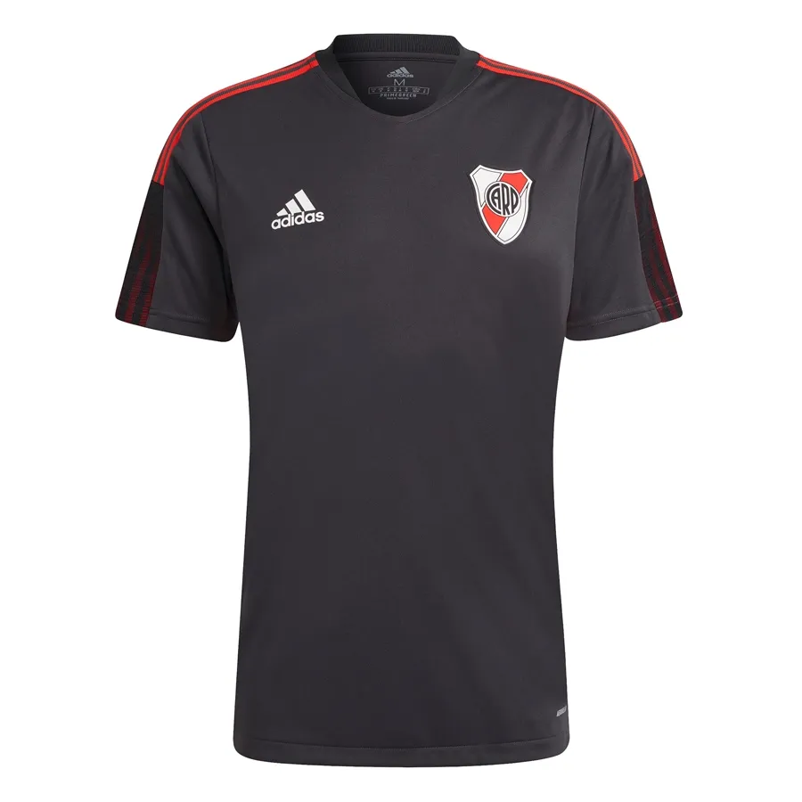 Imagen 3 de 6 de Camiseta adidas Entrenamiento Tiro River Plate-GRAFITO/ROJO/BLANCO