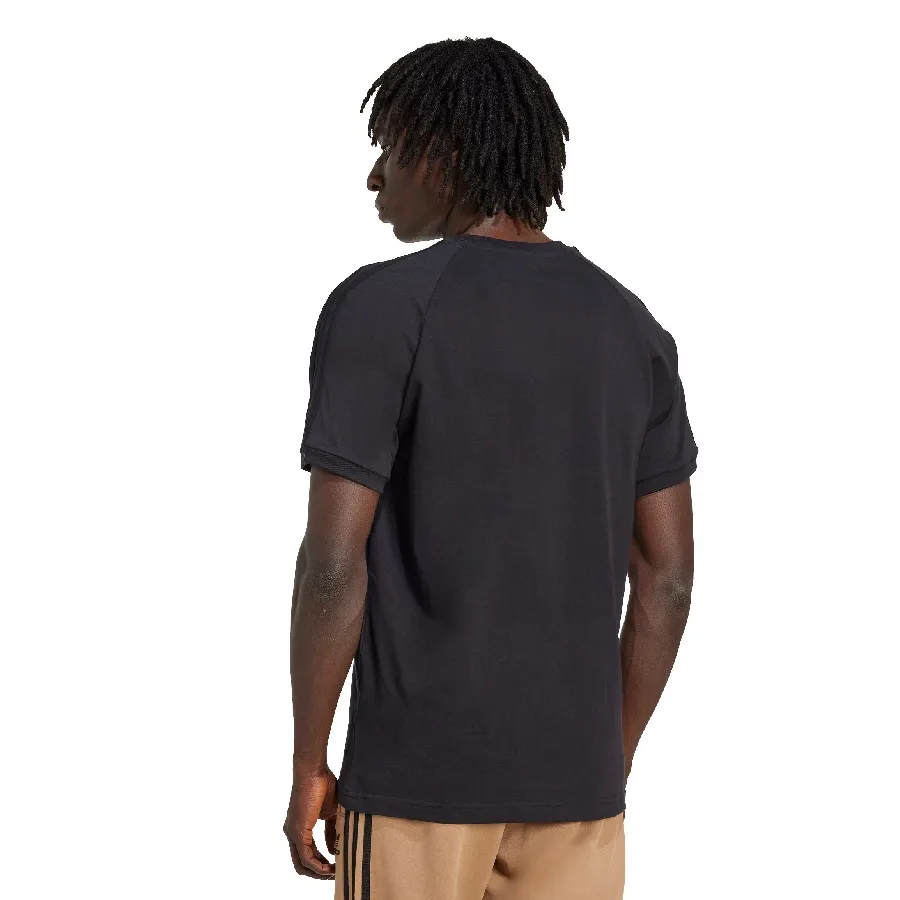 Imagen 2 de 5 de Remera adidas originals Adicolor Classics 3 Tiras-NEGRO