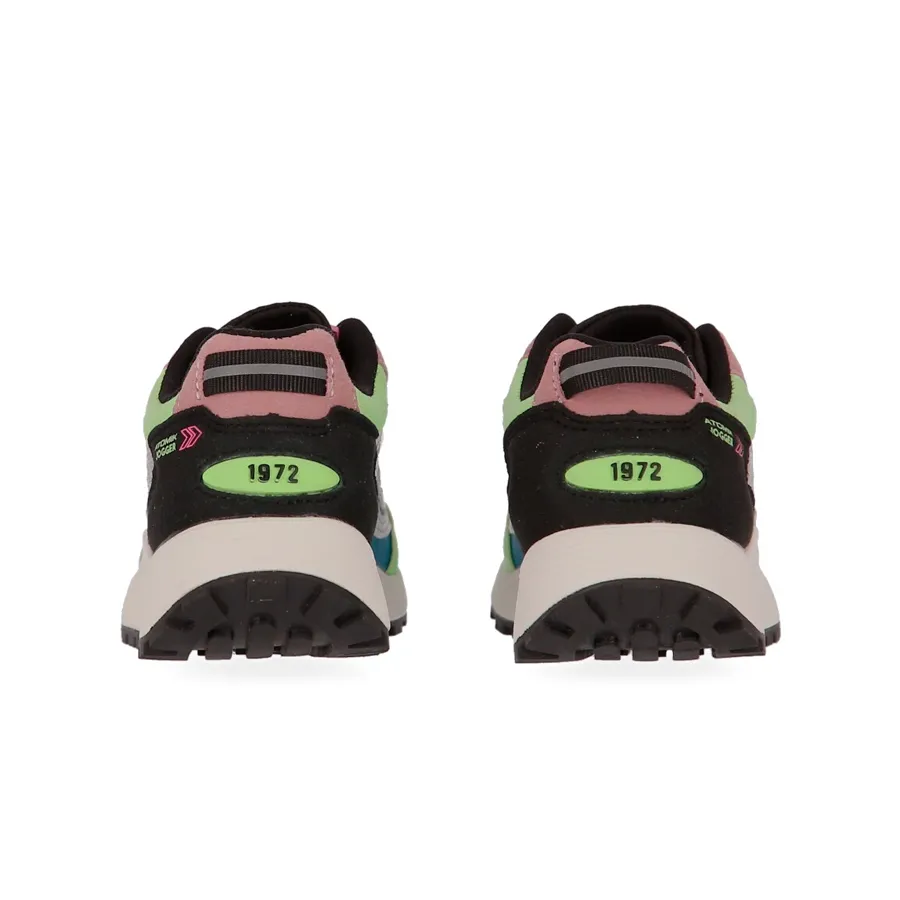 Imagen 2 de 6 de Zapatillas Atomik Jogger Yn-NEGRO/MENTA/ROSA