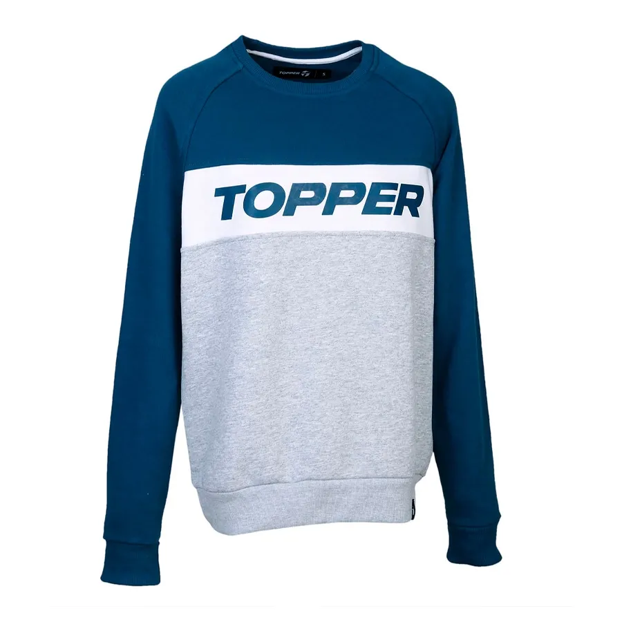 Imagen 0 de 3 de Buzo Topper Rtc Recorte Urbano-AZUL/BLANCO/GRIS