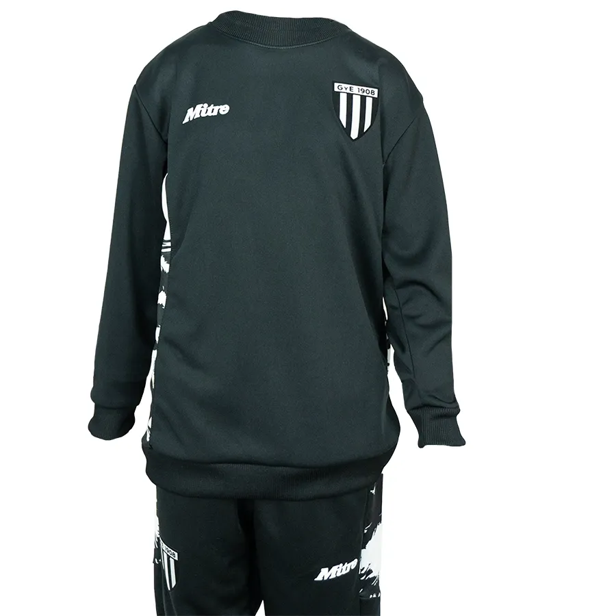 Imagen 0 de 3 de Buzo Mitre Condor II Gimnasia y Esgrima Jr 25-NEGRO/BLANCO