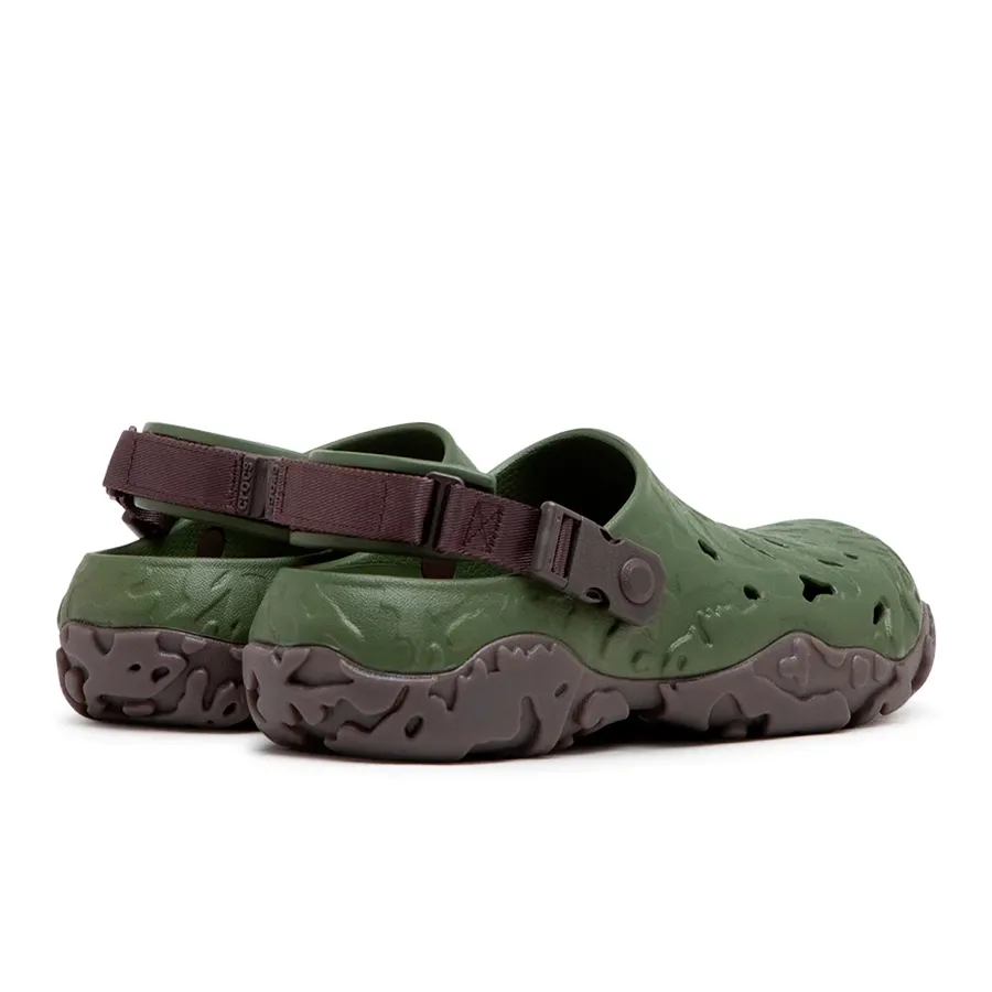 Imagen 3 de 5 de Sandalias Crocs All Terrain Atlas Clog-VERDE MILITAR