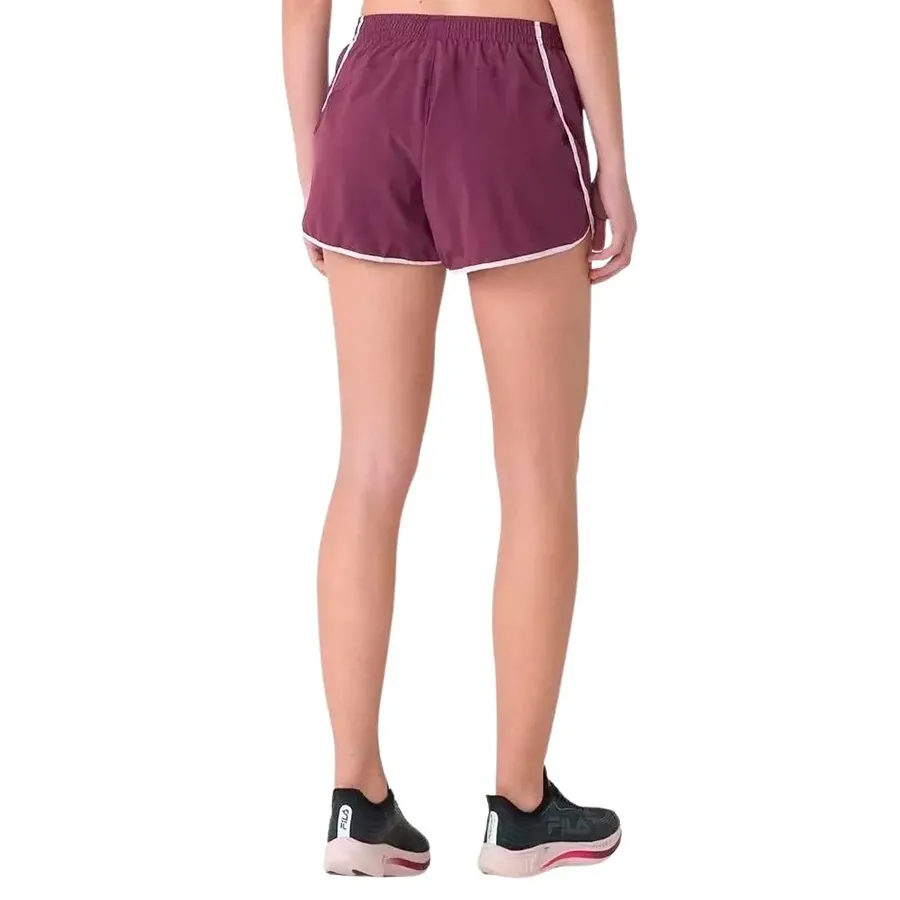 Imagen 1 de 2 de Short Fila Double Run II-BORDO