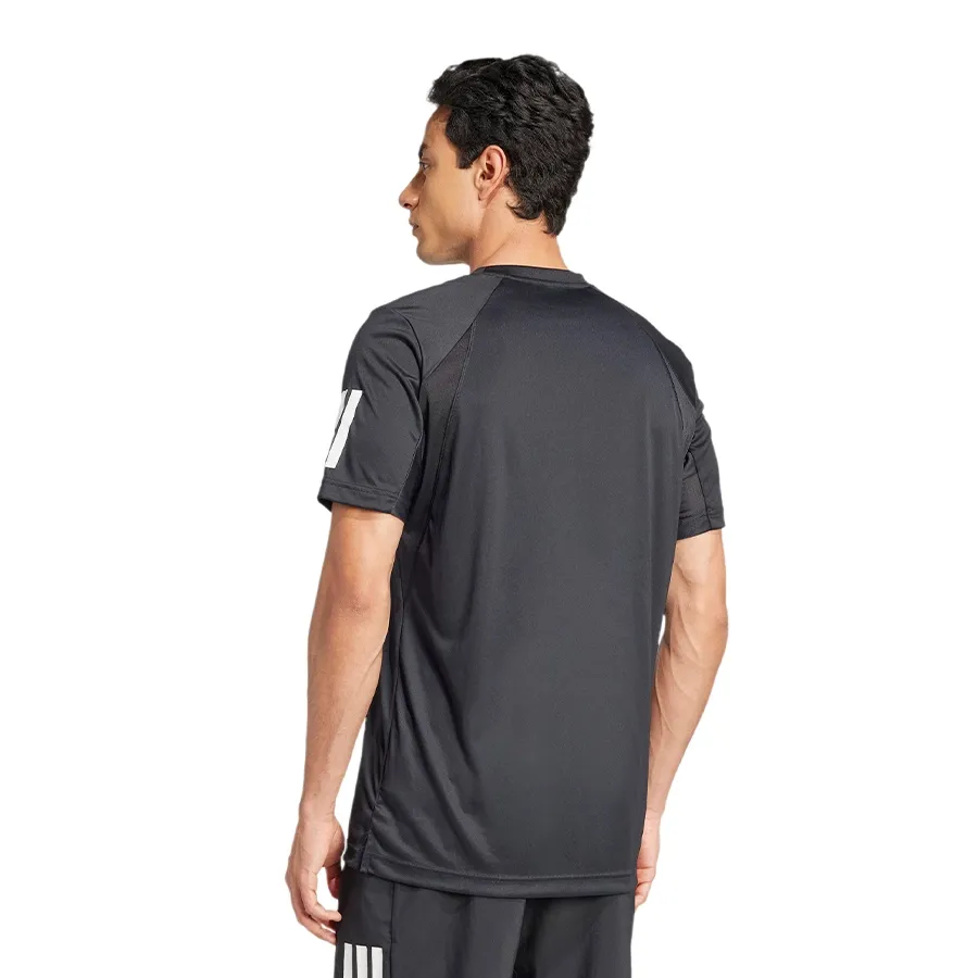 Imagen 1 de 5 de Remera adidas Club 3 Tiras-NEGRO