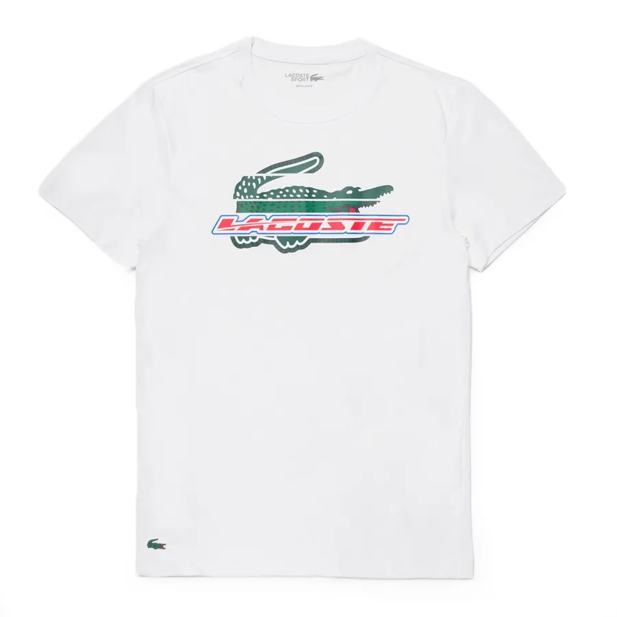 Imagen 0 de 3 de Remera Lacoste Sport-BLANCO/VERDE/ROJO