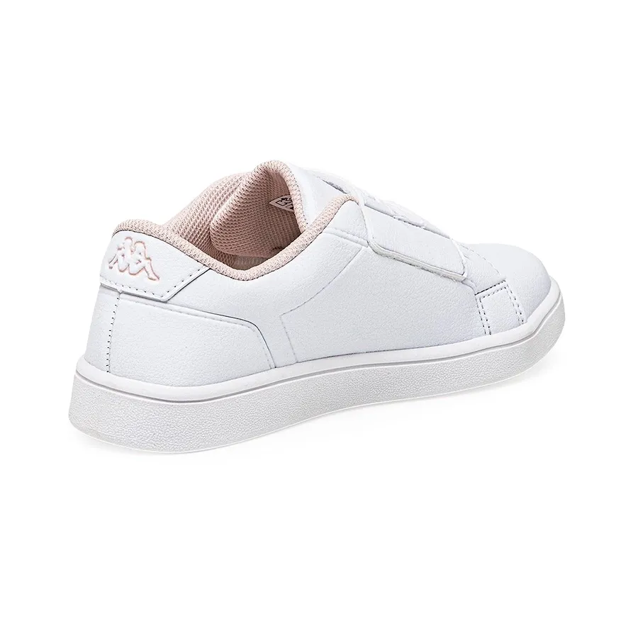 Imagen 2 de 5 de Zapatillas Kappa Colegial II Velcro-BLANCO/ROSA