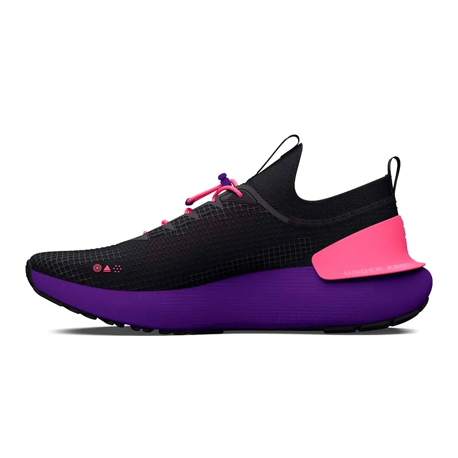 Imagen 1 de 5 de Zapatillas Under Armour Hovr Phantom 3 SE Storm-NEGRO/MORADO/ROSA