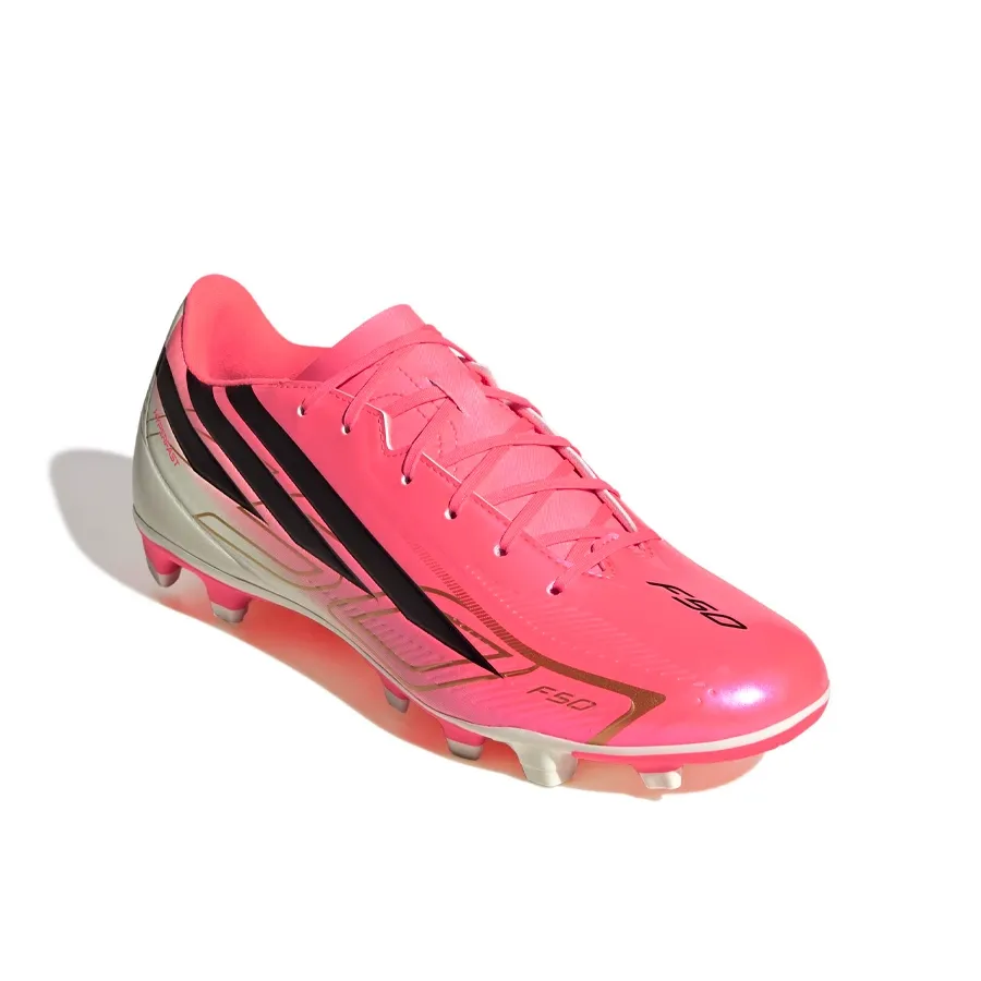 Imagen 1 de 7 de Botines adidas F50 Hyperfast Club-ROSA/BLANCO/NEGRO