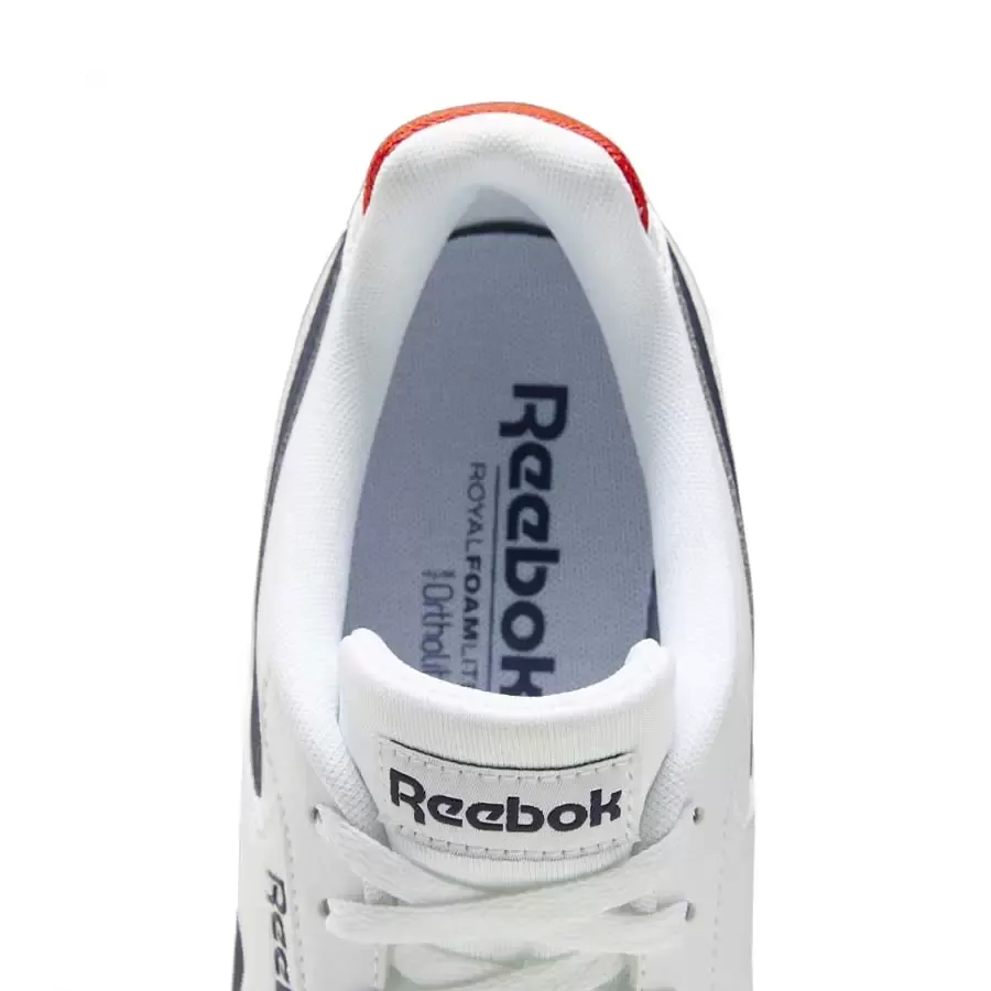Imagen 5 de 6 de Zapatillas Reebok Royal Glide-BLANCO/MARINO/ROJO