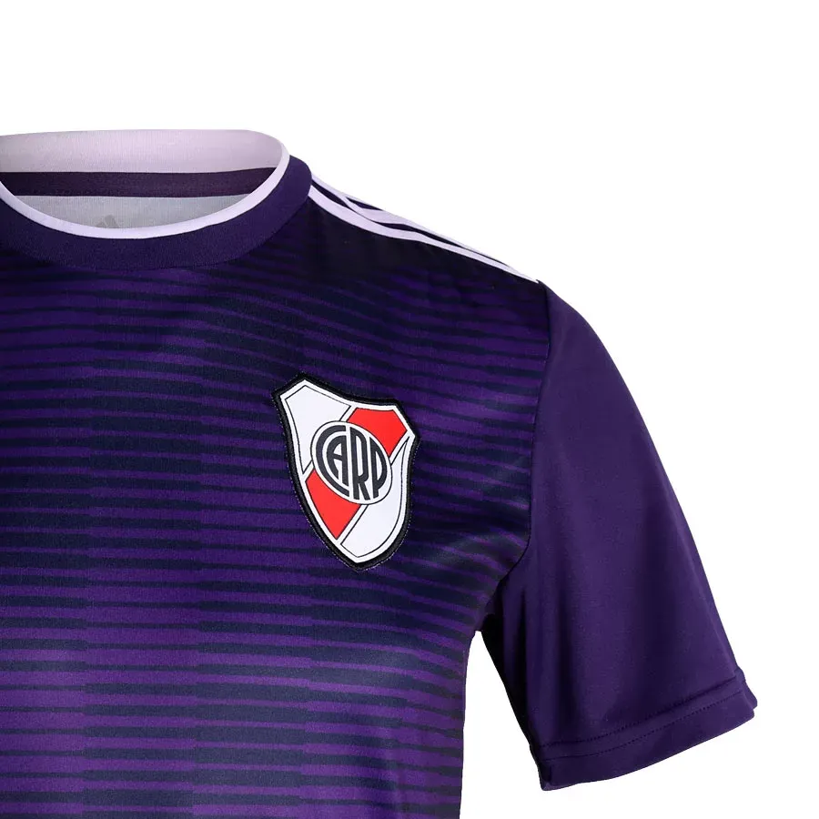 Imagen 2 de 4 de Camiseta adidas Visitante River Plate-PURPURA/VIOLETA