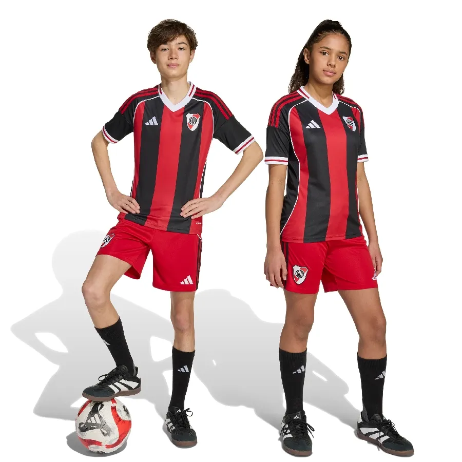 Imagen 0 de 5 de adidas Shorts  Alternativo River Plate 25/26-ROJO/NEGRO