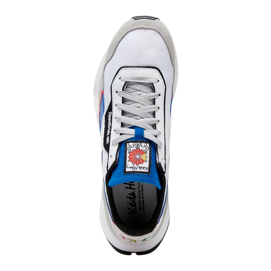 Imagen 4 de 8 de Zapatillas Reebok Classic Leather Legacy Az-GRIS/BLANCO/AZUL FRANCIA