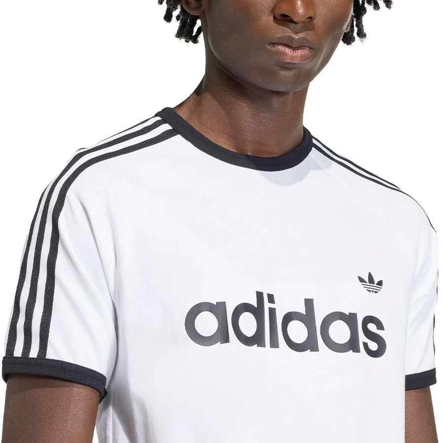 Imagen 5 de 6 de Remera adidas originals Ringer 3 Tiras-BLANCO