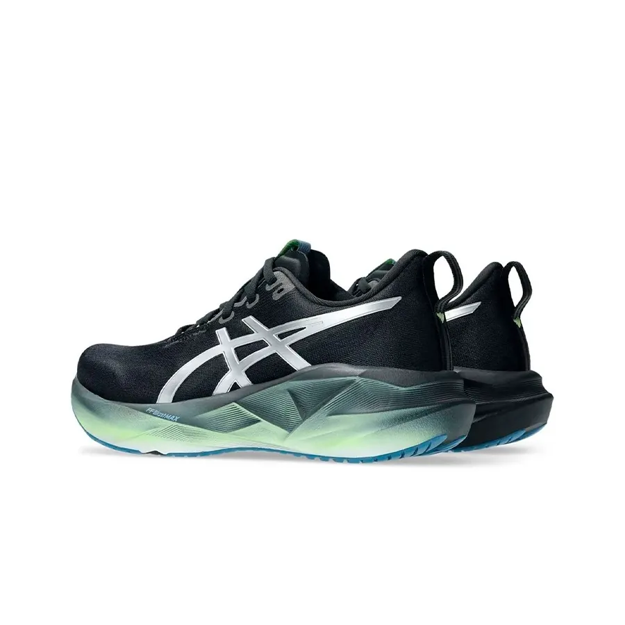 Imagen 5 de 7 de Zapatillas Asics Novablast 5 Luxe-NEGRO/PLATA/LIMA