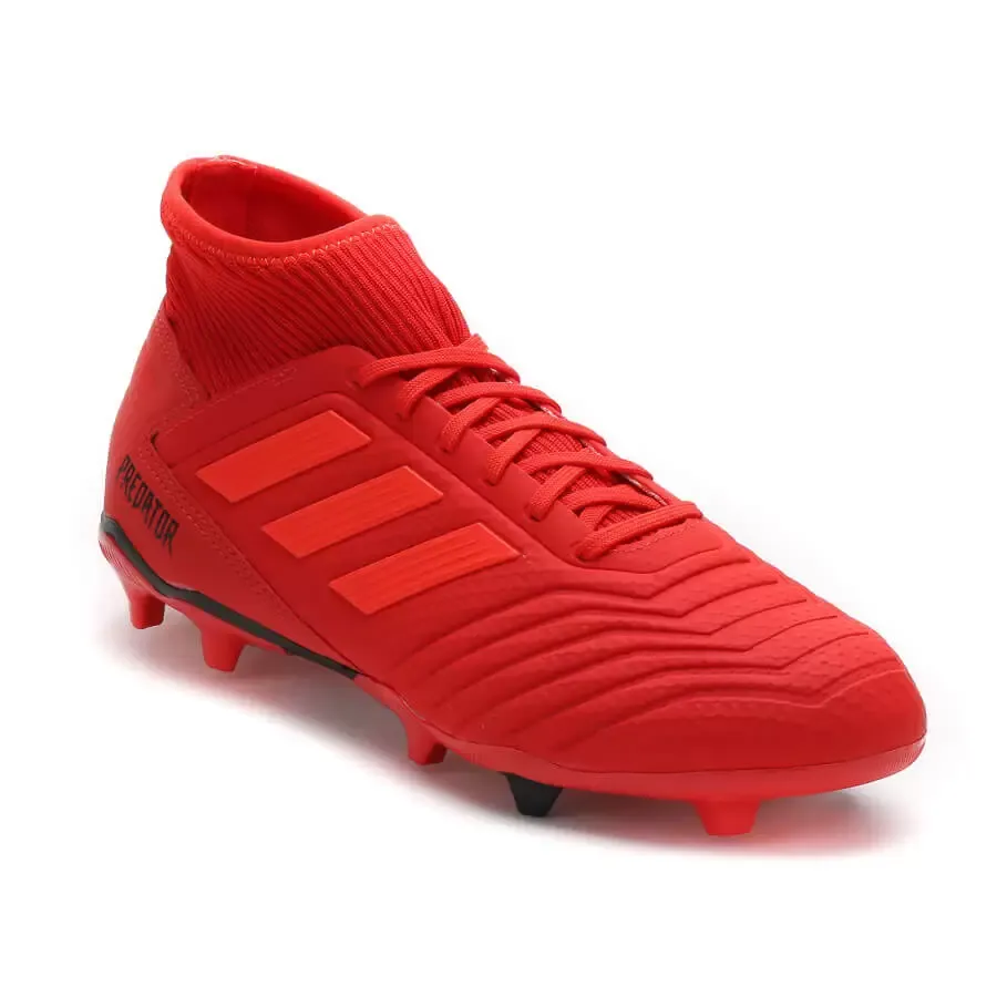 Imagen 3 de 5 de Botines adidas Predator 19.3 Fg-ROJO/NARANJA