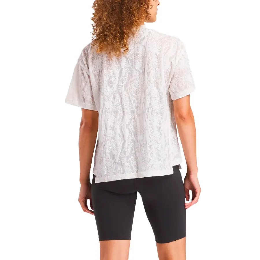 Imagen 2 de 3 de Remera Reebok Burnout-BLANCO