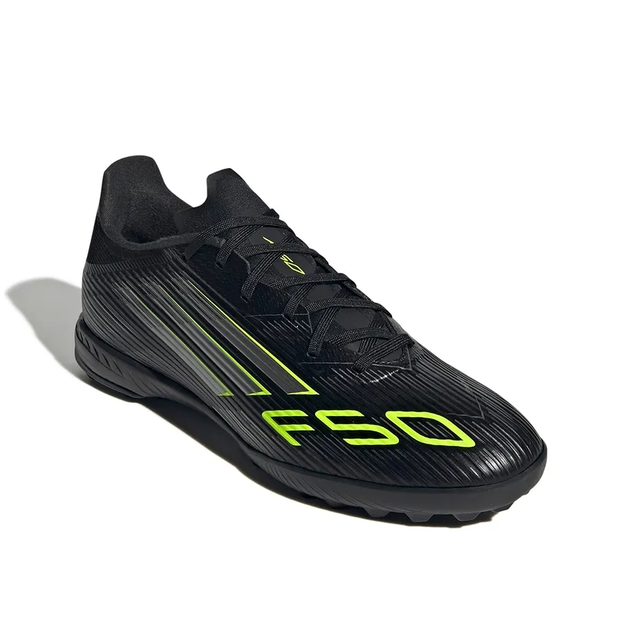 Imagen 1 de 7 de Botines adidas F50 League Tf-NEGRO/VERDE FLUOR/PLATA