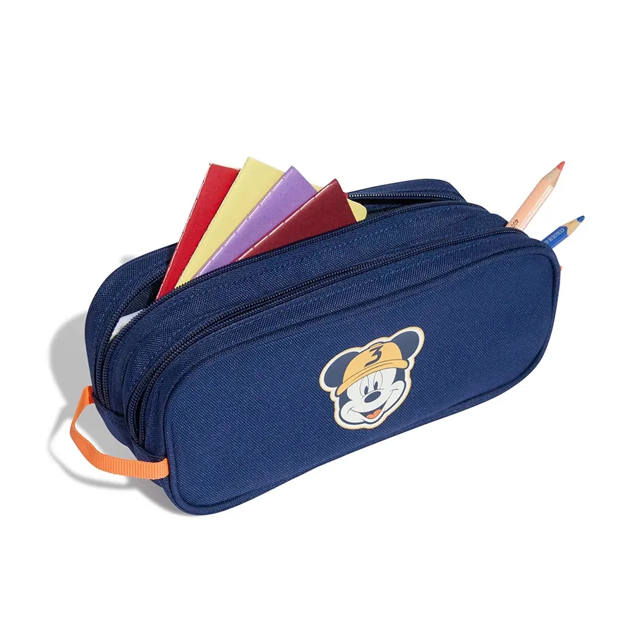 Imagen 2 de 6 de Cartuchera Disney Mickey Mouse Aop-MARINO/NARANJA