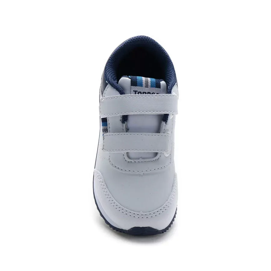 Imagen 1 de 5 de Zapatillas Topper Theo Cs Velcro Bebe-BLANCO/AZUL