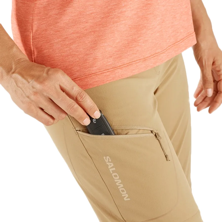 Imagen 5 de 7 de Pantalón Salomon Wayfarer Zip Off-BEIGE